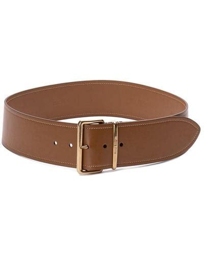 brown miu miu belt|Women's leather belts .